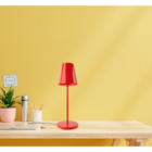 Luminaria Una 15 Pocket 1xe27 Vermelho- Or145|orluce